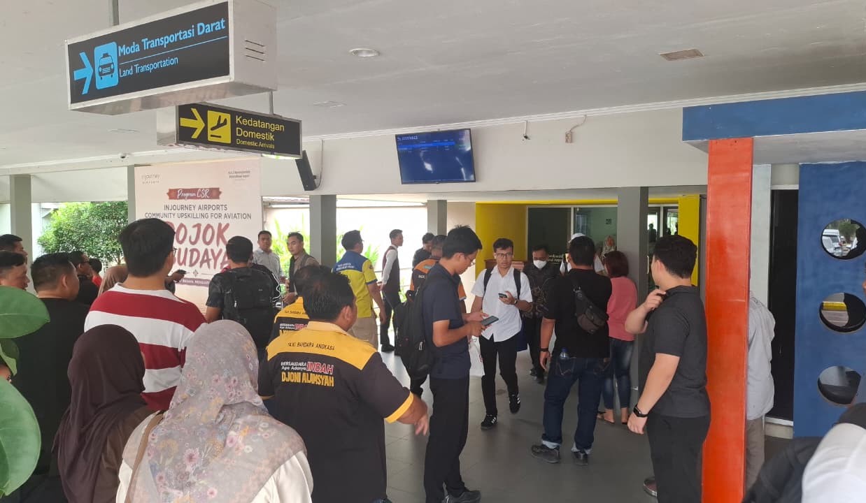 Pasca-Erupsi Anak Krakatau,Penerbangan Rute Jakarta Di Bandara HAS Hanandjoeddin Kembali Beroperasi 7 Pasca-Erupsi Anak Krakatau,Penerbangan Rute Jakarta Di Bandara HAS Hanandjoeddin Kembali Beroperasi