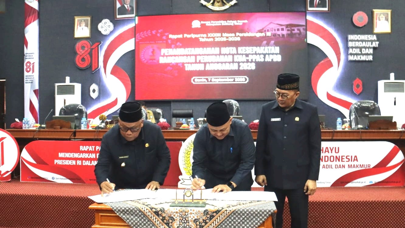 Perubahan KUA-PPAS APBD Beltim 2026 Disepakati, Pagu Anggaran Capai Rp820 Miliar 7 Perubahan KUA-PPAS APBD Beltim 2026 Disepakati, Pagu Anggaran Capai Rp820 Miliar