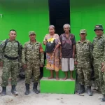 Koramil 03/Gantung Bersihkan Lingkungan Kantor dan Laksanakan Patroli Pantau Karhutla