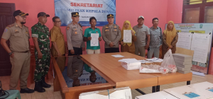 Babinsa Serka Sucipto Monitor Logistik Pilkades Serentak 2026 di Desa Padang Kandis