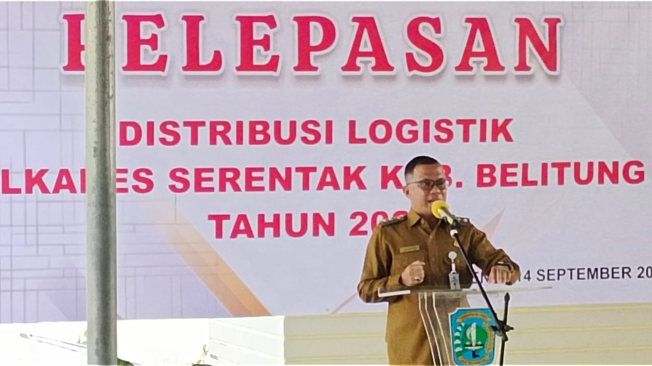 Wabup Belitung Lepas Logistik Pilkades Serentak Belitung: Didistribusikan 37.872 Surat Suara 7 Wabup Belitung Lepas Logistik Pilkades Serentak Belitung: Didistribusikan 37.872 Surat Suara