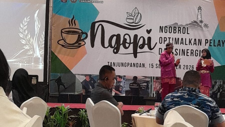 Kodim 0414 Belitung Hadiri Ngopi dan Ngobrol, Optimalkan Pelayanan dan Sinergi Kecamatan Tgpandan 8 AddText 09 15 03.45.13