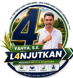 Calon Kades Nomor Urut 4 Yahya SE: Siap Lanjutkan Pengabdian untuk Perawas 2026-2034