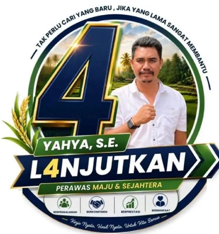 Calon Kades Nomor Urut 4 Yahya SE: Siap Lanjutkan Pengabdian untuk Perawas 2026-2034 7 Calon Kades Nomor Urut 4 Yahya SE: Siap Lanjutkan Pengabdian untuk Perawas 2026-2034