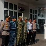 Danramil 414-04/MBL Wakili Dandim Hadiri Apel Gelar Pasukan Pengamanan Pilkades Serentak 2026
