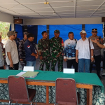 Danramil Membalong dan Sekda Belitung Monitor Kunjungan ke TPS 1 Desa Pulau Seliu