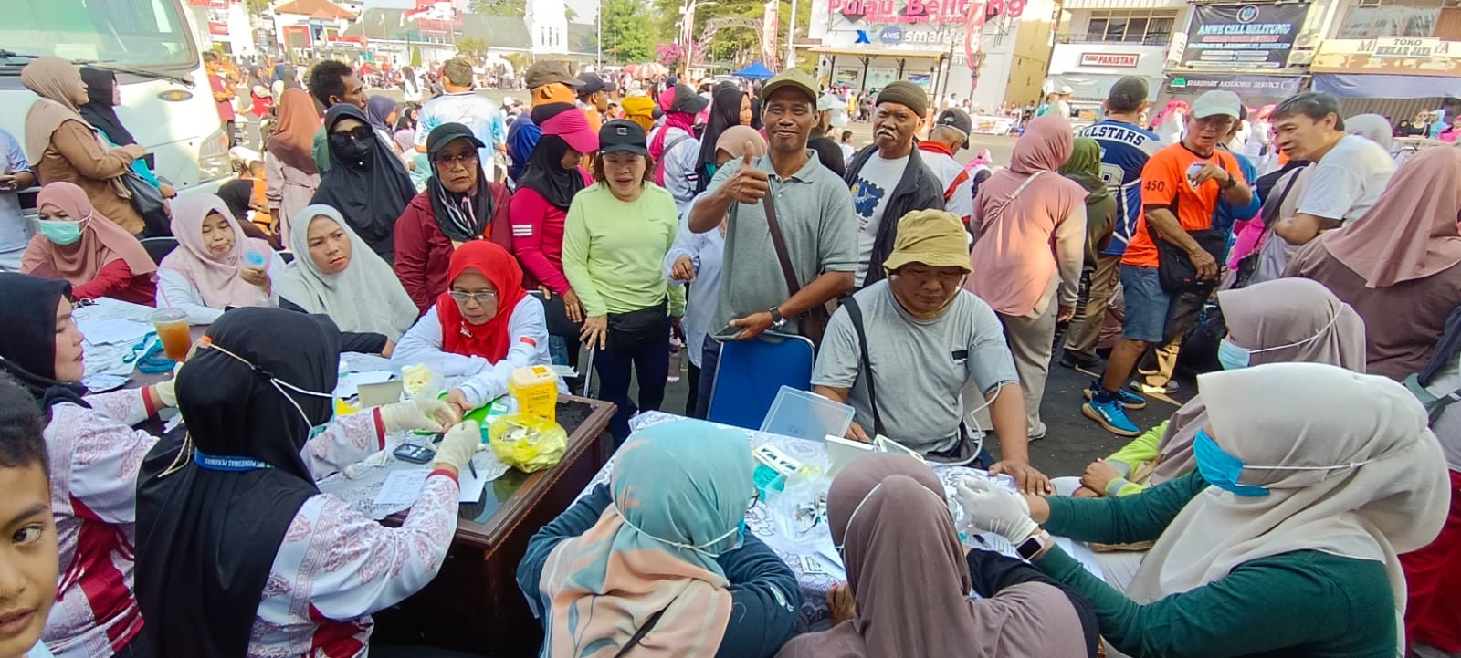 Jalan Santai dan Senam Segar-Bugar Meriahkan Hari Perhubungan,Olahraga dan HUT PMI 2026 di Belitung 9 AddText 09 20 02.14.38