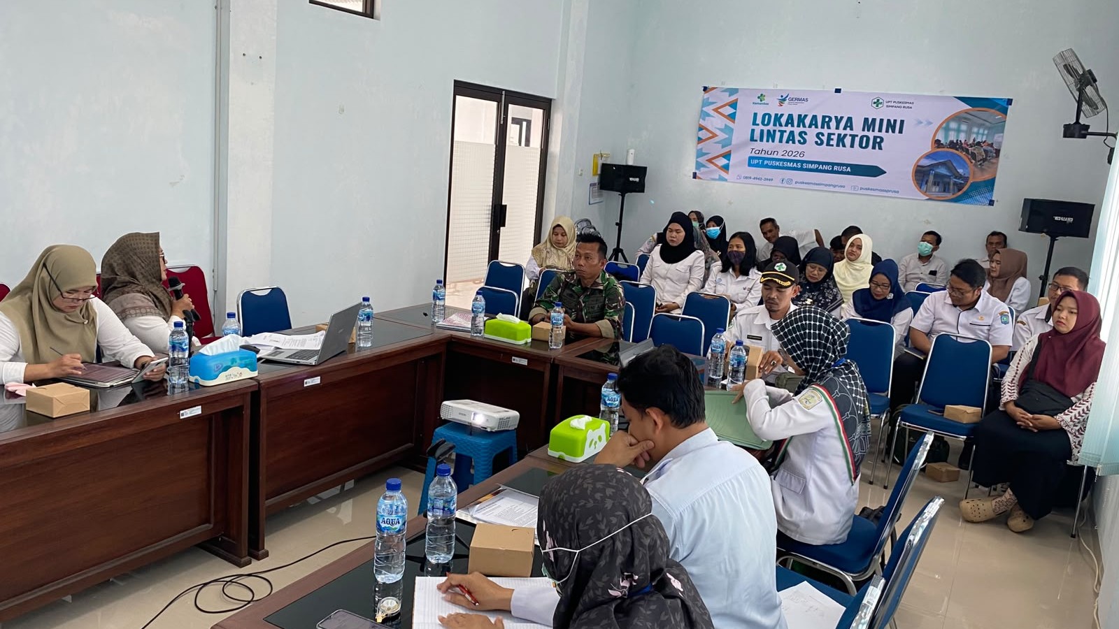 Sertu Didi K, Ikuti Kegiatan Lintas Sektor UPT Puskesmas Simpang Rusa Triwulan II Tahun 2026 7 Sertu Didi K, Ikuti Kegiatan Lintas Sektor UPT Puskesmas Simpang Rusa Triwulan II Tahun 2026