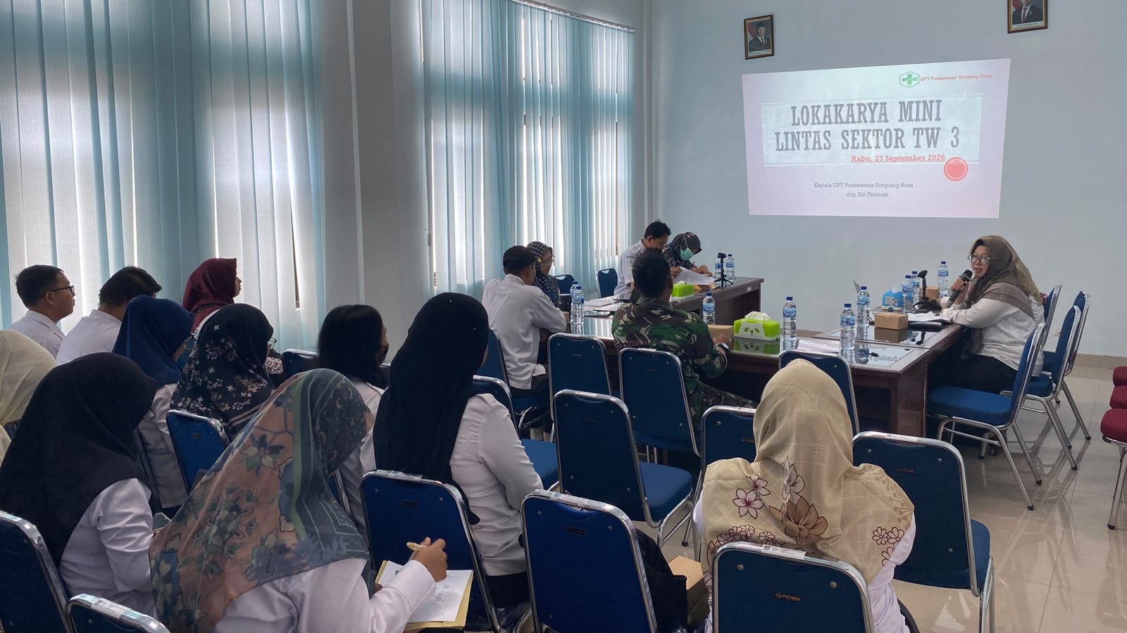 Sertu Didi K, Ikuti Kegiatan Lintas Sektor UPT Puskesmas Simpang Rusa Triwulan II Tahun 2026 8 AddText 09 23 04.12.54