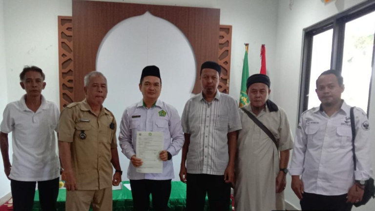 KUA Manggar Gerak Cepat, Dua Aset Tanah Wakaf Resmi Diterbitkan AIW