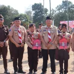 Kwarcab Beltim Gelar Apel Besar Hari Pramuka ke-64, Dorong Generasi Muda Dukung Ketahanan Pangan
