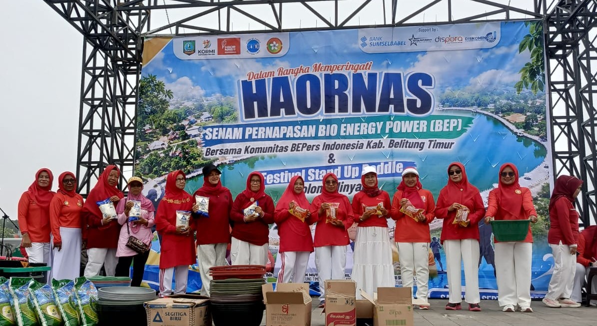 Festival Stand Up Paddle dan Senam BEP Meriahkan Haornas 2026 di Wisata Situ Kolong Minyak Beltim 9 AddText 09 26 07.47.31