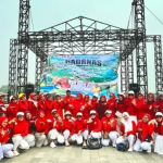 Festival Stand Up Paddle dan Senam BEP Meriahkan Haornas 2026 di Wisata Situ Kolong Minyak Beltim