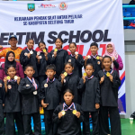 14 Pesilat Cilik SDN 10 Gantung Raih Juara Umum I Beltim School Pencak Silat Championship 2026