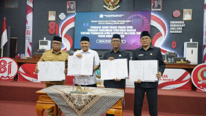Pemkab Beltim Terima Pendapat Akhir 5 Fraksi Terhadap Tiga Raperda