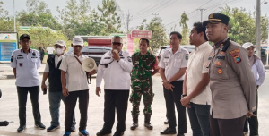 Babinsa Desa Selingsing Monitoring Peninjauan Wabup Beltim Distribusi Subsidi BBM di SPBU