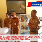 Wabup Belitung Tinjau Praktikum Siswa SMKN 3 Tanjungpandan, Apresiasi Kesiapan Skill Dunia Kerja