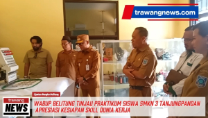 Wabup Belitung Tinjau Praktikum Siswa SMKN 3 Tanjungpandan, Apresiasi Kesiapan Skill Dunia Kerja
