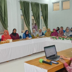 Babinsa Sertu Suprapto Hadiri Loka Karya Mini Lintas Sektor Kesehatan di Puskesmas Badau