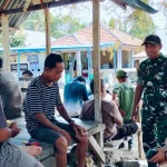 Di Padang Kandis Serka Yusup Ajak Warga Waspadai Karhutla dan Jaga Kamtibmas