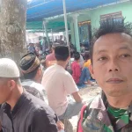 Babinsa Desa Perpat Sertu Didi K, Hadiri Tahlilan, Pererat Silaturahmi dan Komsos dengan Warga