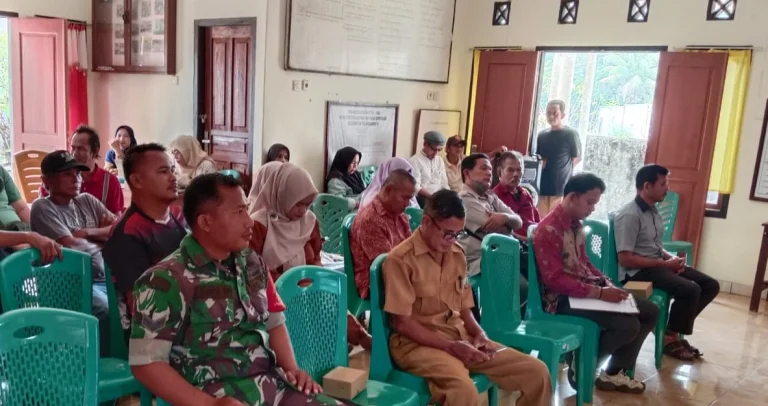 Babinsa Sertu I Kadek Edi P Hadiri Musdes Penetapan RKPDes Senyubuk Tahun 2027