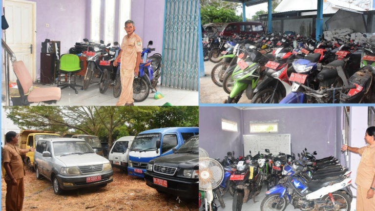 139 Aset Pemkab Beltim Segera Dilelang, Motor Bekas Mulai Rp1 Juta