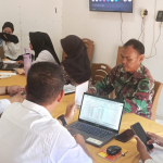Babinsa Simpang Tiga Sertu Ramlan Hadiri Rapat Rencana Perubahan APBDes 2026