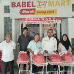 Perkuat Rasa Kepedulian dan Kepekaan Sosial, Baznas Belitung Ajak Mustahiq Belanja Sembako