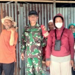 Babinsa Koramil 03/Gantung Sertu Haifrizar Gelar Komsos Bersama Petani Poktan Bina Tani Danau Nujau