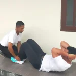 Babinsa Serma Anis Lakukan Cek Fisik Calon Prajurit TNI AD di Makoramil 01/Tanjungpandan