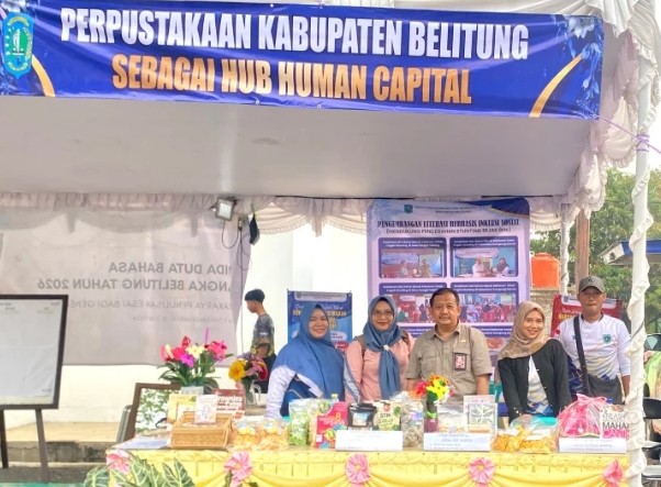 Dorong Literasi  Menuju Kesejahteraan,DPKD Belitung Ikut Partisipasi  di BelitungYouth Expo 2026