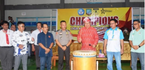 215 Karateka Belitung dan Beltim Ikuti Liga Karate Antar Pelajar se-Pulau Belitong