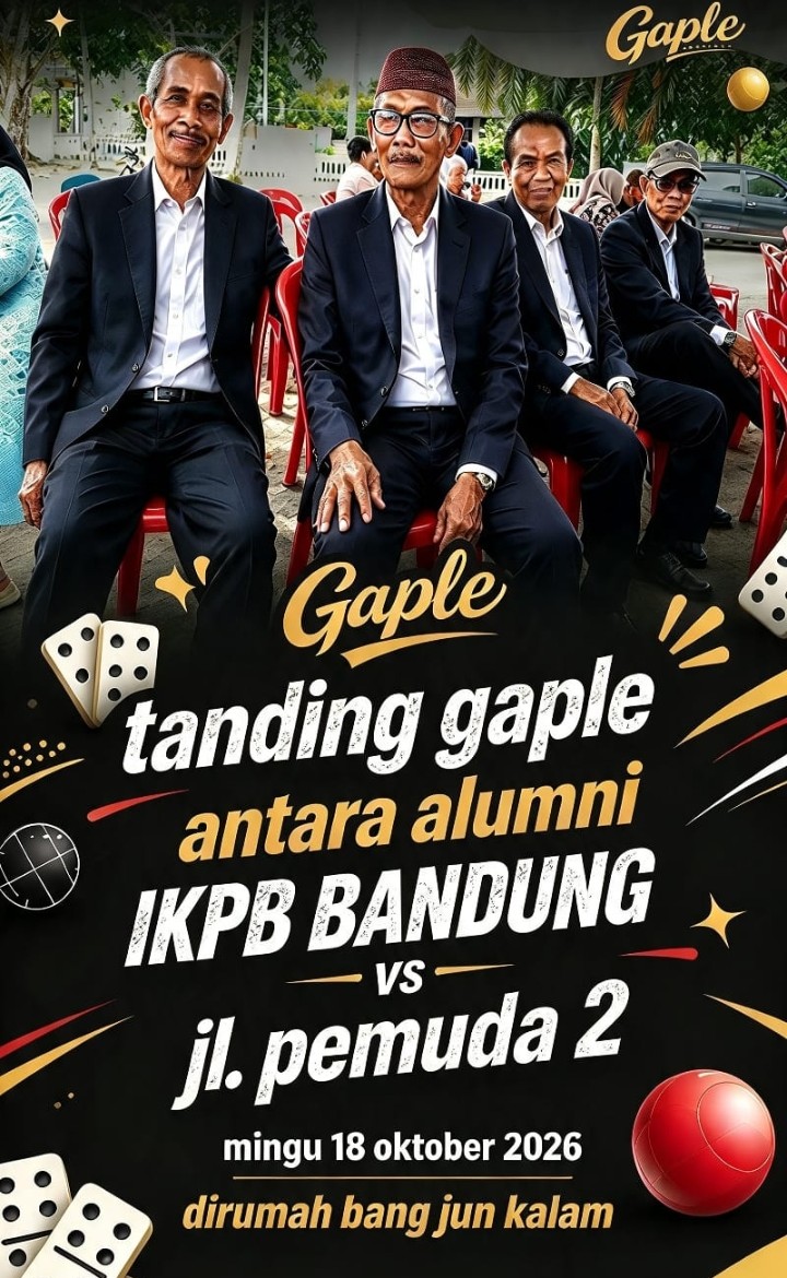 Alumni IKPB Bandung Tanding Gaple Lawan Warga Jalan Pemuda II Tanjungpandan: Perkuat Silatuhrahmi 7 Alumni IKPB Bandung Tanding Gaple Lawan Warga Jalan Pemuda II Tanjungpandan: Perkuat Silatuhrahmi
