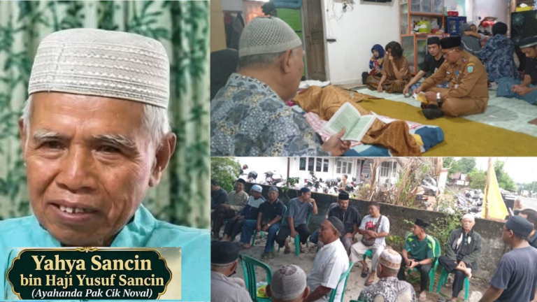 Ayah Penyiar BFM 104,6 Pak Cik Noval, Bapak Yahya Sancin Tutup Usia, Sekda Belitung Ikut Melayat