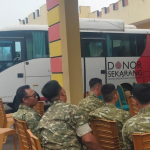 Jajaran Kodim 0414/Belitung Hadiri Kegiatan Donor Darah dalam Rangka HUT ke-81 Brimob