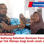 Baznas Belitung Salurkan Bantuan Pampers untuk Warga Tidak Mampu untuk anak-anak dan Dewasa