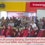 Reses di Lesung Batang, Darmansyah Husein Soroti BBM dan Gas hingga Kesenjangan Harga Timah
