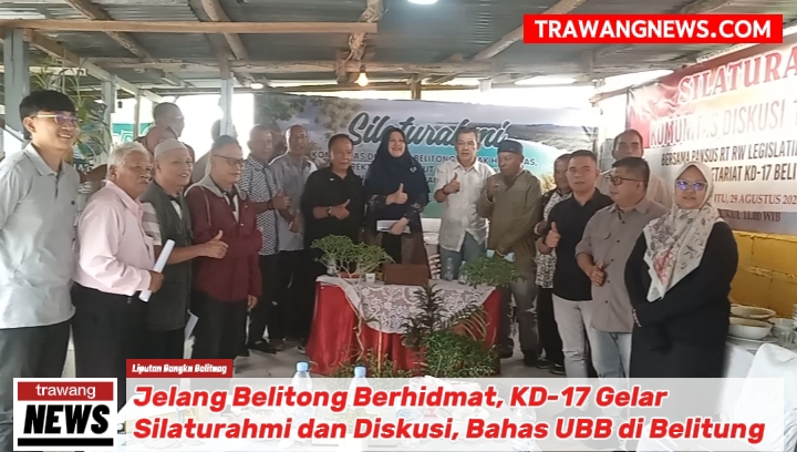 Jelang Belitong Berhidmat, KD-17 Gelar Silaturahmi dan Diskusi, Bahas UBB di Belitung
